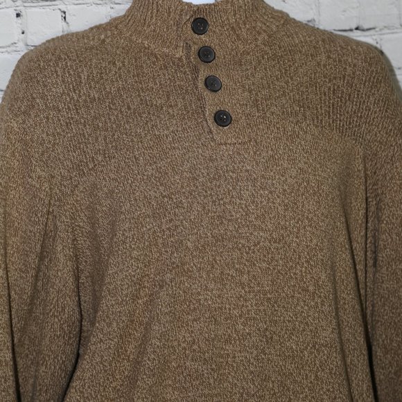 Tricots st Raphael tan Mens Sweater - Picture 3 of 9